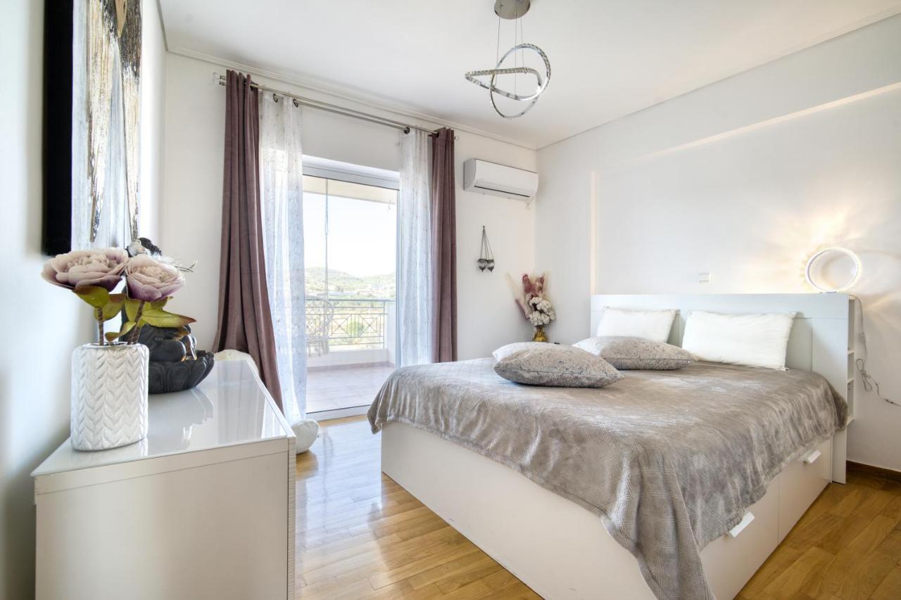 Sea & Mountain Apartment Close To Port And City Lávrion Exteriér fotografie