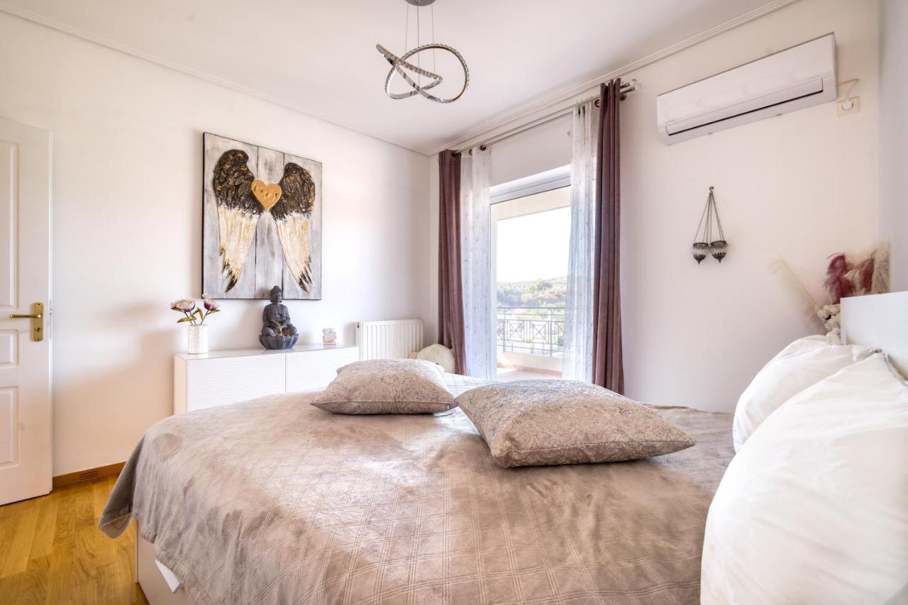 Sea & Mountain Apartment Close To Port And City Lávrion Exteriér fotografie