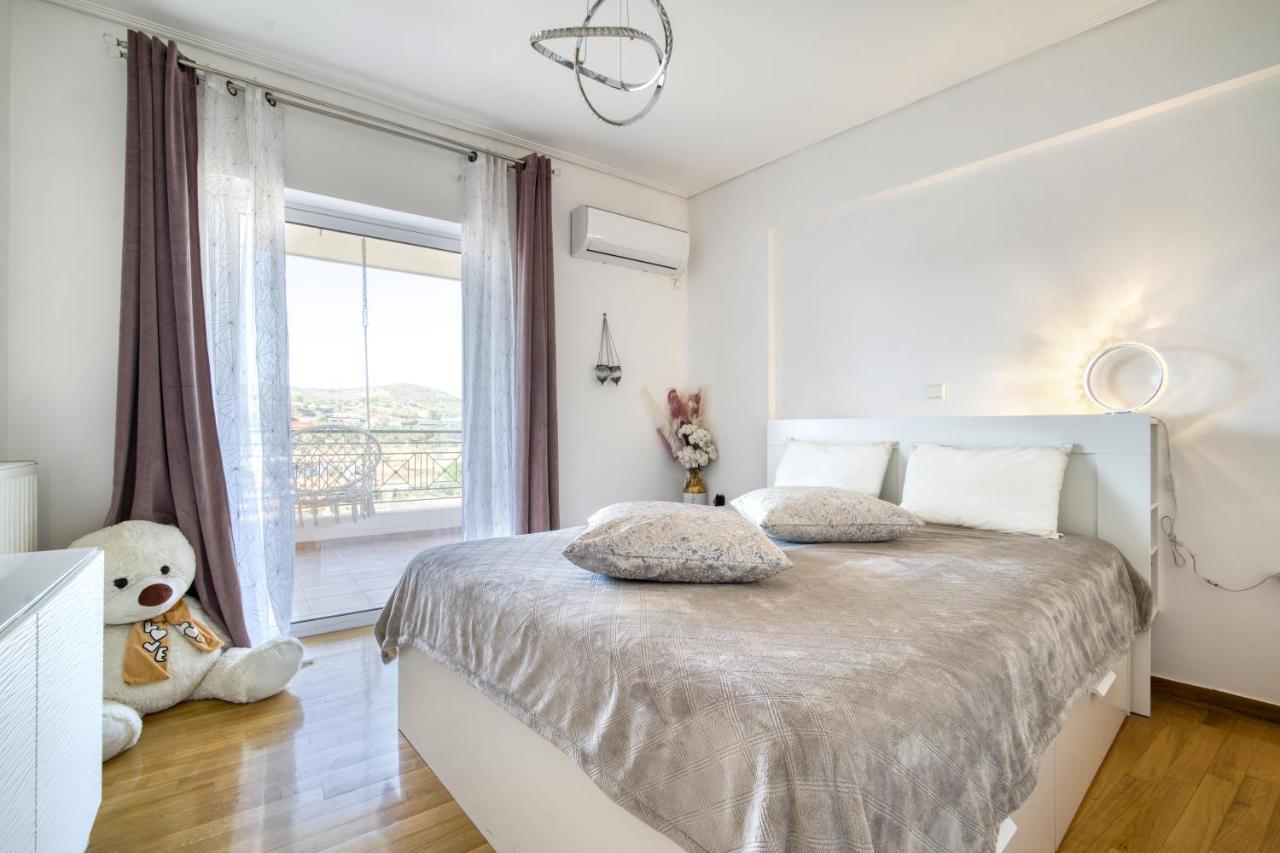Sea & Mountain Apartment Close To Port And City Lávrion Exteriér fotografie