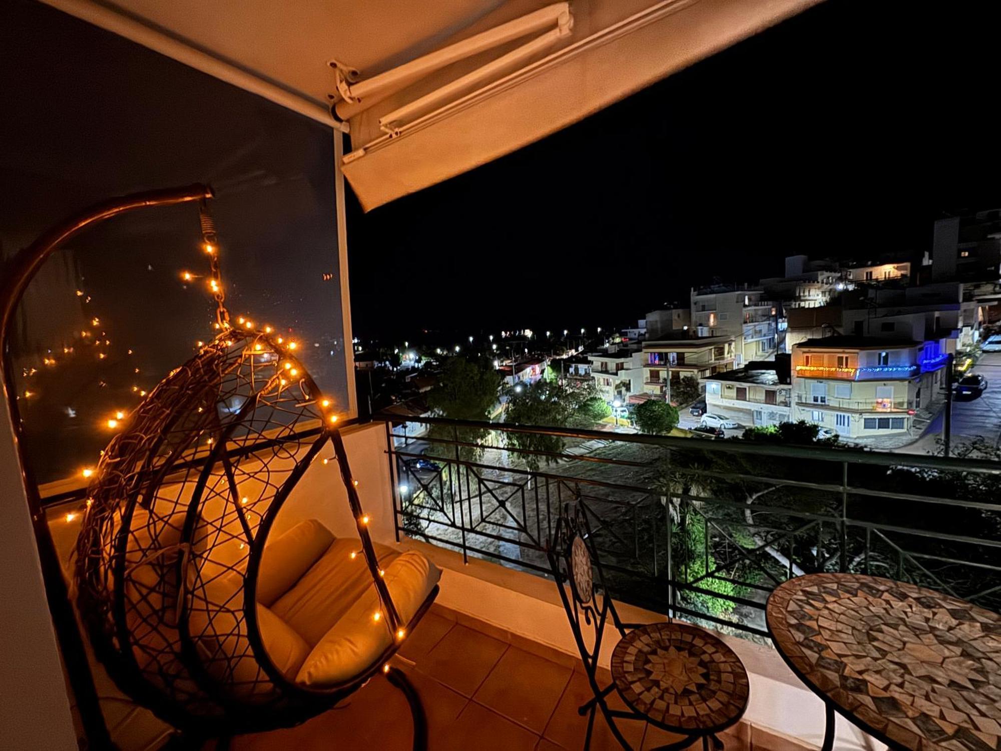 Sea & Mountain Apartment Close To Port And City Lávrion Exteriér fotografie